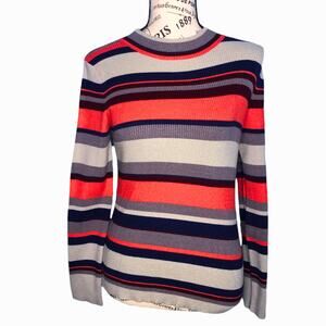 Laju (S) Ameliya Multi Colored Stripe Fitted Pullover - Stitch Fix Stretchy